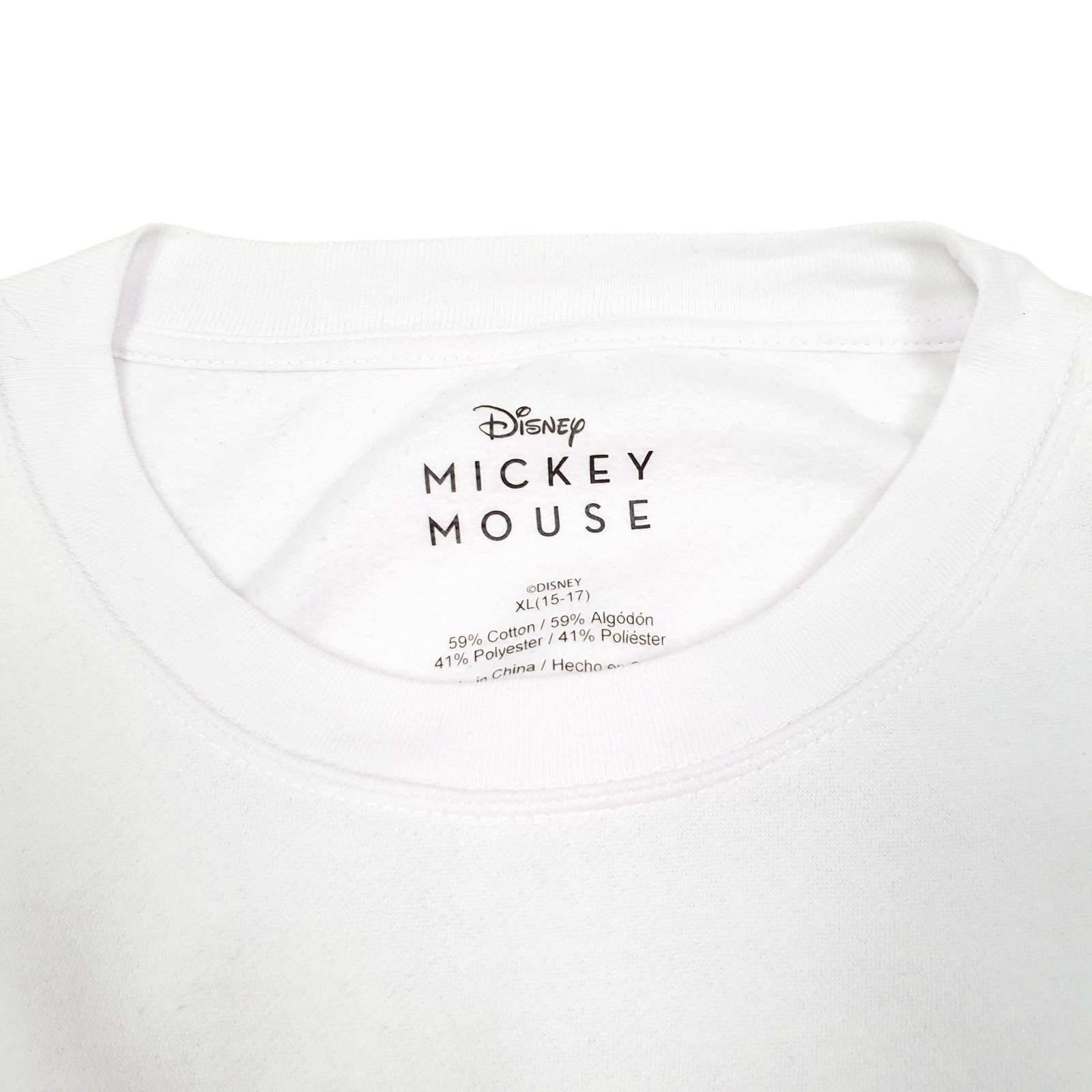 DISNEY Crewneck Mickey Mouse Jumper Sweatshirt Womens L image 2