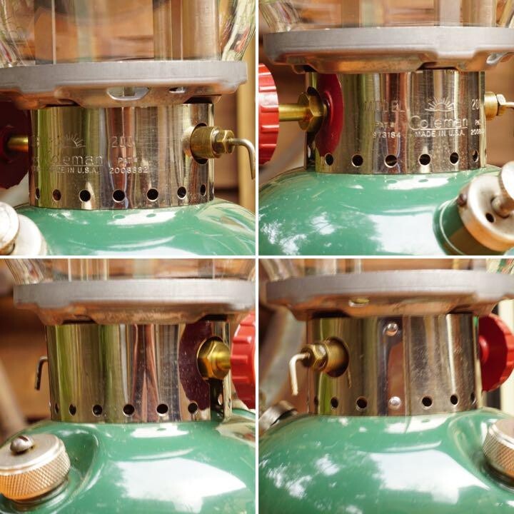 Coleman 200 Christmas Manufactured in April 1951 Brass Tank Coleman 200 Christmas Manufactured in April 1951 Brass Tank