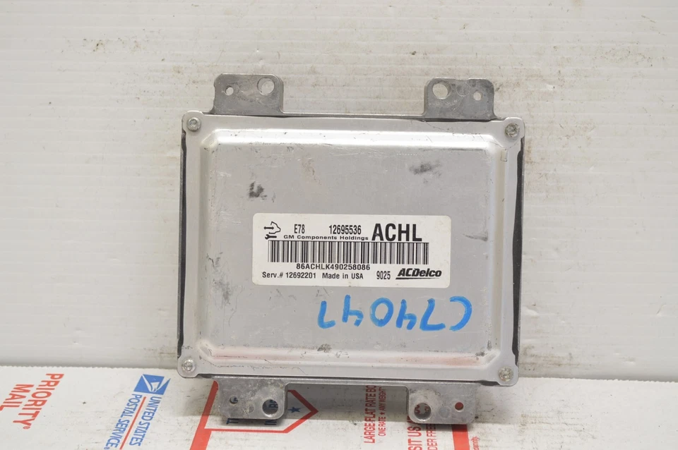 Chevrolet Express 2500 12695536 2017 2018 unidad de módulo de control del motor Ecm J59 043 Foto 2 de 4