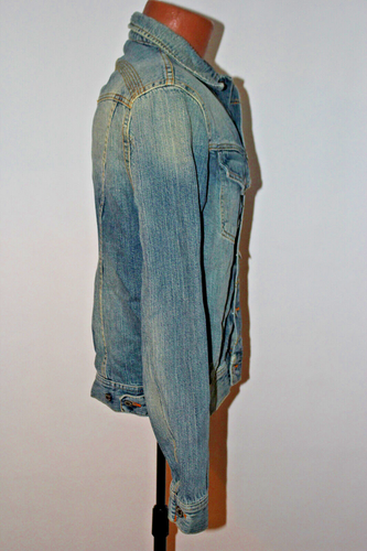 Nudie Jeans Vintage Rust Conny Distressed Denim Jacket Medium - Bild 5 von 11