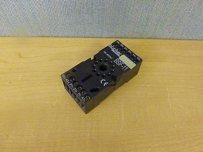Bircher BSF-11 Relay Base 10A 400VAC (14044)