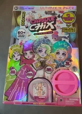 4 Exclusive Dolls!!! Capsule Chix Ultimix 4 Pack 60+ Pieces Inside