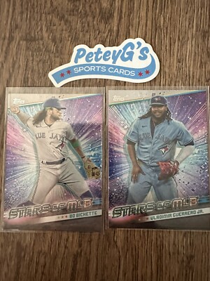 2024 Topps Stars Of MLB Lot 2 Cards Toronto Blue Jays