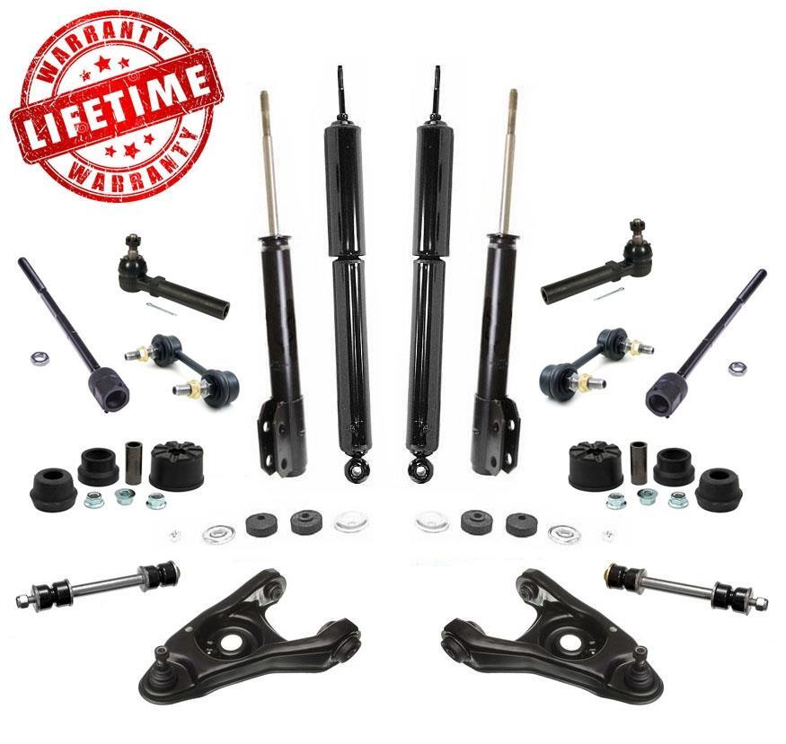 Front Control Arm Sway Bar Link Tie Rod Kit For 1994-2004 Ford Mustang