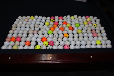 200 Assorted Brands Mix - HIT-AWAY SHAG AA Used Golf Balls Free Shipping!!!