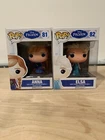 Funko Pop Disney Frozen Princess Elsa #82 and Anna #81 NIB
