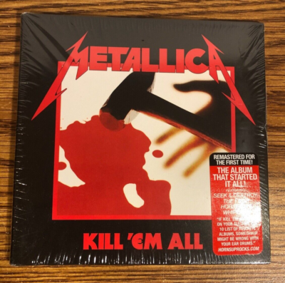 Metallica Kill 'Em All CD 1983 Rock Heavy Metal Album Remastered