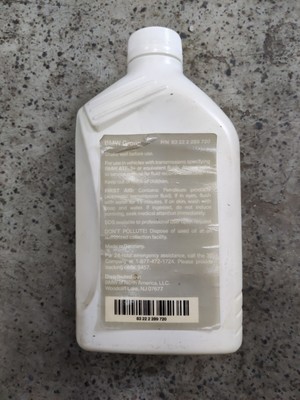 Genuine BMW ATF-3+ AUTOMATIC TRANSMISSION FLUID 1L 83222289720 | eBay