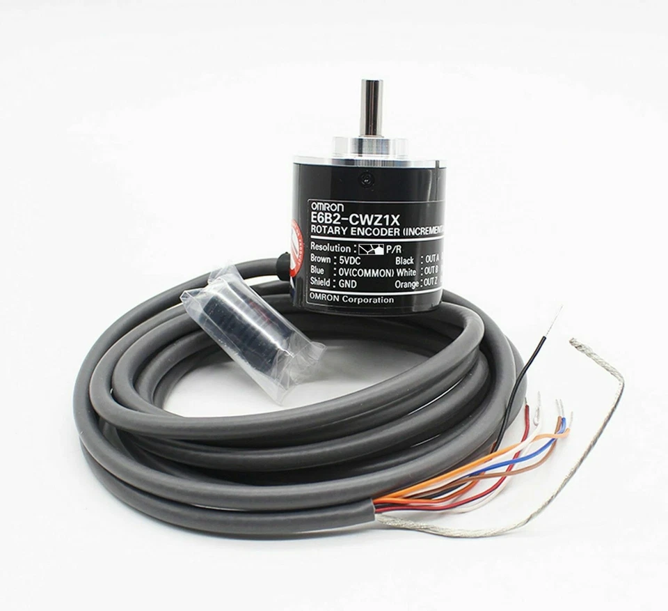1x OMRON Incremental Rotary Encoder 10p~5000p/r E6B2-CWZ1X Differential Signal - Image 3 of 4