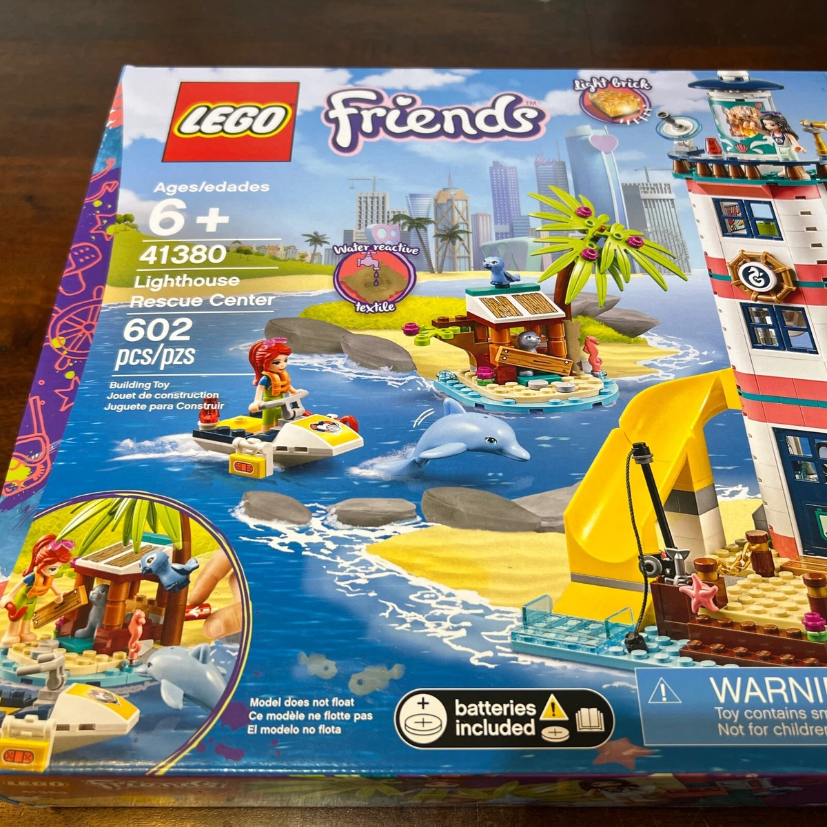 Lego Friends 41380 Lighthouse Rescue Center Complete Retired Set