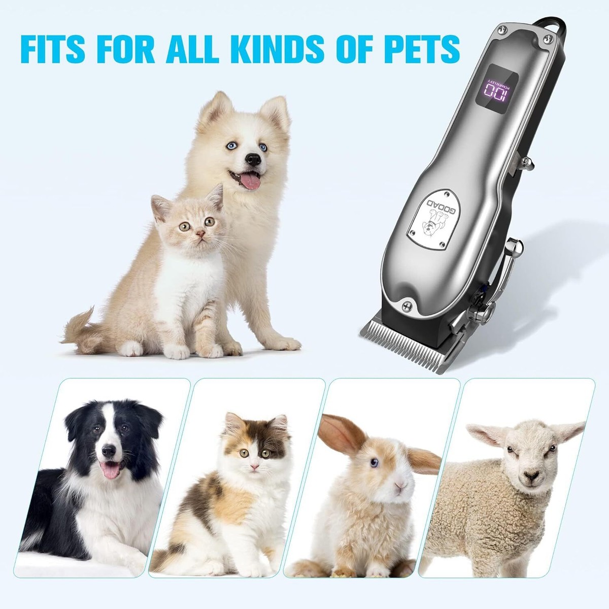 Dog Trimmer For Grooming Dog Grooming Kit For Heavy Thick