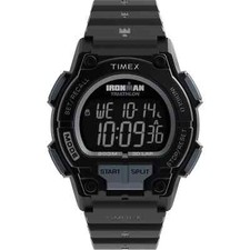 Timex TW5M64800, Men's Ironman Triathlon 30-Lap Resin Watch, Shock, Indiglo