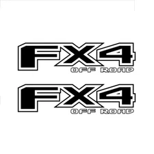 FX4 Off Road Vinyl Decal Truck Bed Side F150 F250 Offroad 4x4 Car Sticker