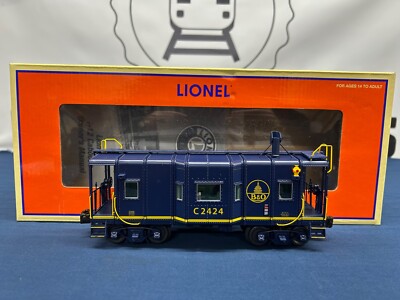 Lionel Baltimore & Ohio #C2424 I-12 Smoking Caboose 6-27635