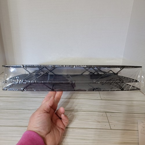 Kitchen Living 3 Tier Cooling Rack Collapsible Legs Smooth Finish - Picture 4 of 7