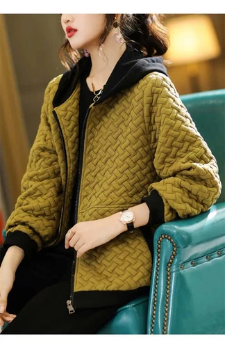 Casual Women's Jacket New Autumn and Winter Outerwear Outerwear - Picture 16 of 27