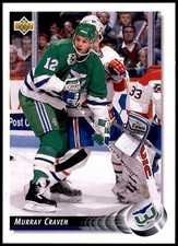 Murray Craven #49b 1992-93 Upper Deck Upper Deck Text and Logo Hologram