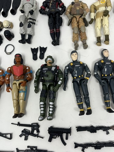GI JOE Mixed Lot, ARAH, Rise Of Cobra, The Corps, USED, Lots Of Accessories - Picture 10 of 23