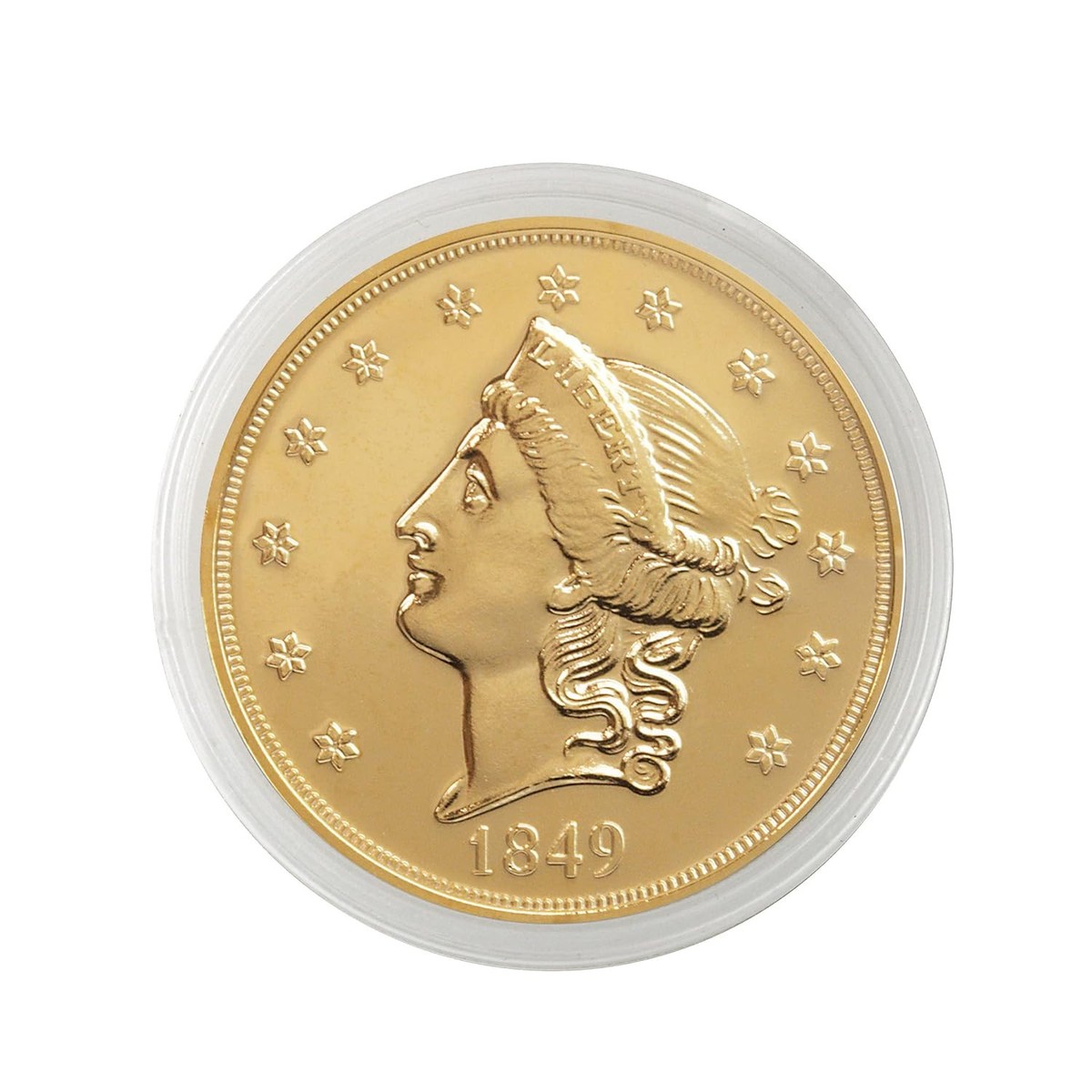 ⭐️ alviness⭐️ American Coin Treasures 1849 P Liberty Gold Piece $20 Mint