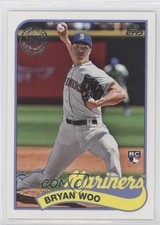 2024 Topps Series 1 1989 Topps Baseball Bryan Woo #89B-40 2ra