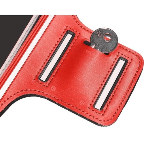 Armband Run Case Custodia Da Braccio Taglia Iph6l Red Per Wiko Robby 2 Slide Wim - Foto 7 di 8