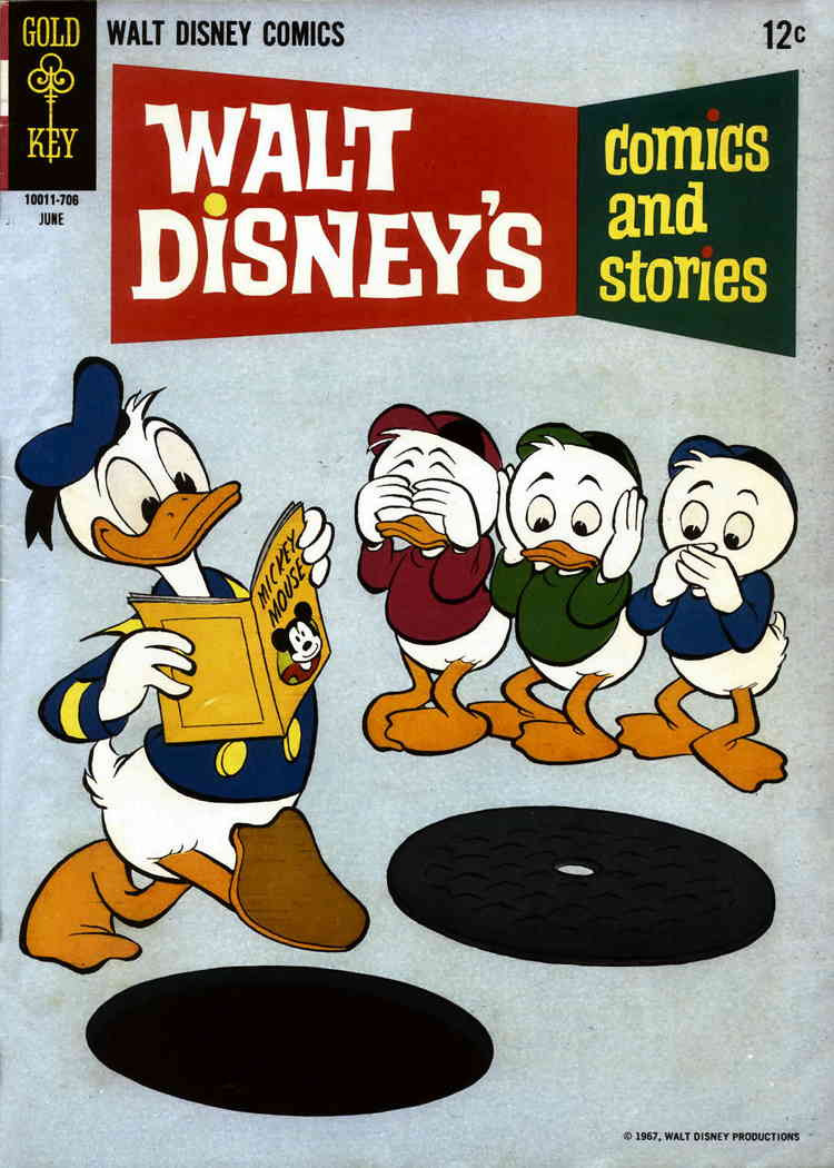 Walt Disney's Comics and Stories #321 FN Gold Key June 1967 Donald Duck