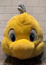 Official Disney Store Exclusive 13" Flounder Plush From The Little Mermaid