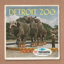 Complete set of View-Master reels Detroit Zoo 1959