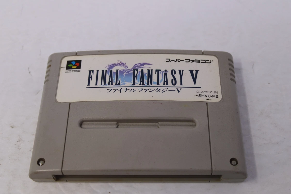 Final Fantasy V Nintendo SNES NTSC-J (Japan) Video Games for sale