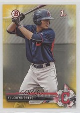2017 Bowman Prospects Retail Yellow Yu Chang Yu-Cheng Chang #BP79 0t2