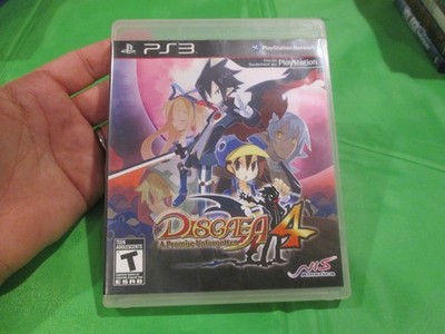 DISGAEA 4 : A PROMISE UNFORGOTTEN PS3 Playstation 3 WORKS PERFECTLY NIS AMERICA