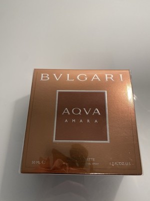 Bvlgari Aqva Amara Eau de Toilette 50ml/1.7 fl oz Sealed Box DISCONTINUED RARE