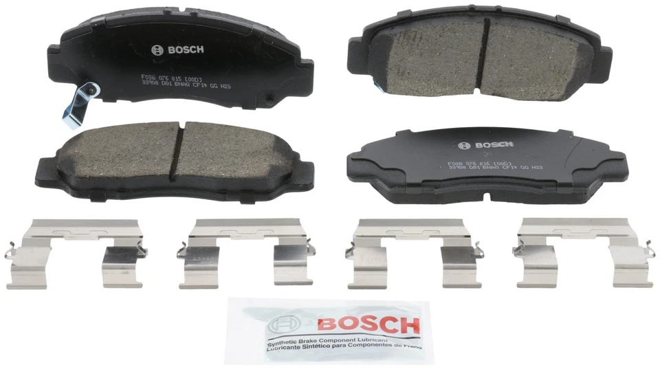 Kit de pastillas de freno y rotor de cerámica Bosch QuietCast para Acura CSX 2006-2011 Foto 2 de 4