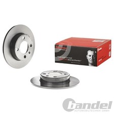 2X BREMBO BREMSSCHEIBEN 230mm VOLL HINTEN PASSEND FÜR SEAT AROSA CORDOBA IBIZA