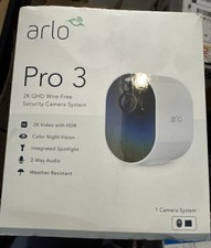 Arlo Pro 3 Wire-Free 2K QHD Wire-Free Security Camera System ( Box Blemish)