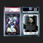2024 NFL Select J.J. JJ MCCARTHY Purple Shock RC PSA 9 Mint - #d/360 Color Match