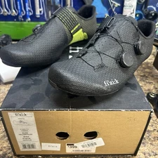 Fi'zi:k Vento Stabilita Road Cycling Carbon Shoes Black Yellow Boa New Fizik 44
