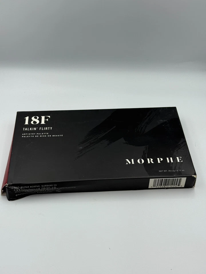 Morphe 18F Talkin' Flirty Artistry Palette 18 Shades Makeup Eyeshadow Palette - Image 2 of 4