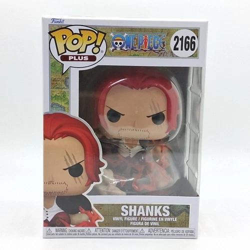 Funko Pop! Shanks 2166 One Piece Anime Pirate Vinyl Figure Toy Plus Merch
