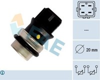 Sensor KÜHlmitteltemperatur FAE 33640 FÜR Ford Seat Skoda VW KÜHlmittelsensor