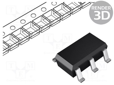 LVC CMOS,TTL Ch: 1 bilateral,SPST TSSOP5 IC: digital SMD