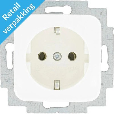 Busch Jäger White Recessed Socket RA - 4695500