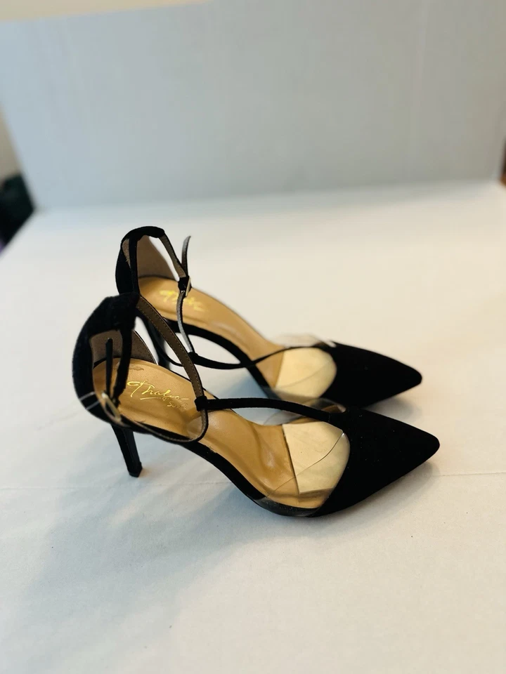 Thalia Sodi Women Black Heels US Size 7.5M - Image 2 of 4