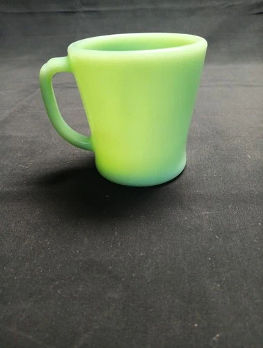 Fire King Jadeite D Handle Mug