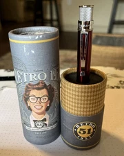 Classic Tornado Rollerball Pen Retro 51  New In Box with Papers.   R E D