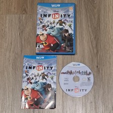 Disney Infinity (Nintendo Wii U, 2012) Complete In Box Tested Working 