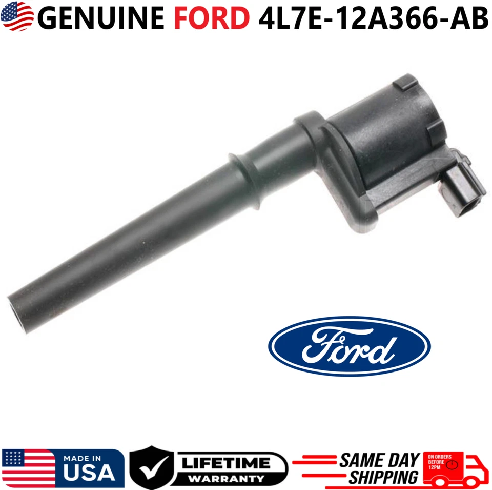 Bobinas de encendido Ford originales para Ford Lincoln Mercury 1997-2005, 4L7E-12A366-AB Foto 2 de 4