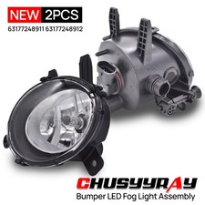 2x halogen Fog Lights For BMW 1 Series F20 & F21 2011-2020 Front Bumper Light