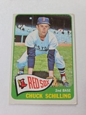 1965 Topps #272 Chuck Schilling Boston Red Sox