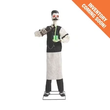 6 Ft. Grave & Bones Animated LED Dean the Deathologist